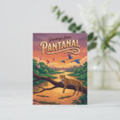 Carte Postale Pantanal Brésil (Debout devant)