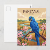 Carte Postale Pantanal Brésil (Devant / Derrière)