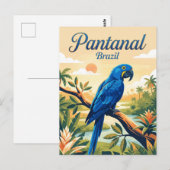 Carte Postale Pantanal Brésil (Devant / Derrière)