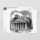 Carte postale Panthéon (Devant / Derrière)