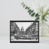 Carte postale Panthéon Paris vintage (Debout devant)
