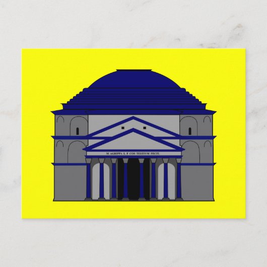Carte Postale Panthéon, Rome Inspirations (Devant)