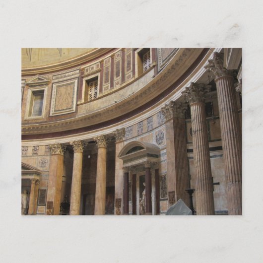 Carte Postale Panthéon, Rome, Italie (Devant)