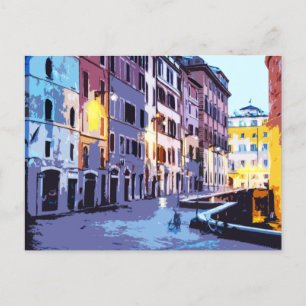 Carte Postale Panthéon Rome Italie Street View