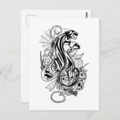 Carte Postale Panther (Devant / Derrière)