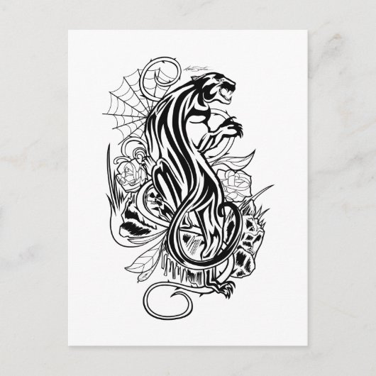 Carte Postale Panther (Devant)