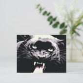 Carte Postale Panthère noire Jaguar (Debout devant)