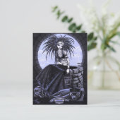 Carte postale Panthère Puits Tribal Fusion Water (Debout devant)