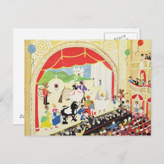 Carte Postale Pantomime (Devant / Derrière)