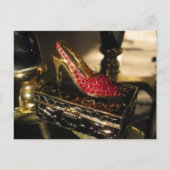 Carte Postale Pantoufle rouge (Devant)