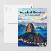 Carte Postale Pão de Açúcar Brésil (Devant / Derrière)