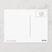 Carte Postale Paon impérial (Dos)