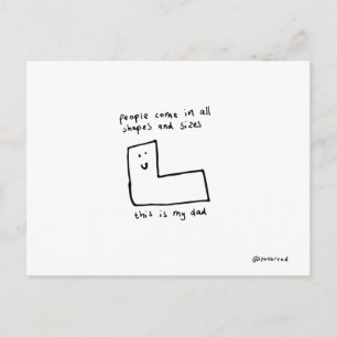 carte postale papa