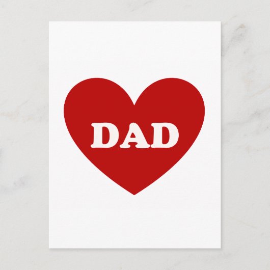 Carte Postale Papa (Devant)