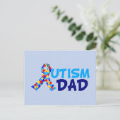 Carte Postale Papa autiste (Debout devant)
