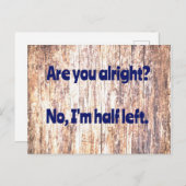 Carte Postale Papa :  Ça va ? (Devant / Derrière)