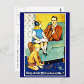 Carte Postale Papa ? -carte postale (Devant / Derrière)