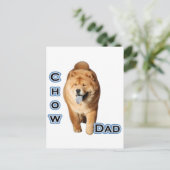 Carte Postale Papa Chow 4 (Debout devant)