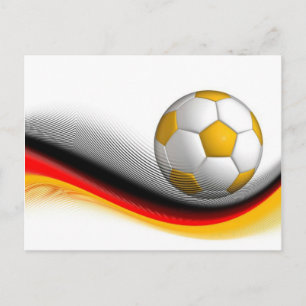 Carte Postale Papa de football