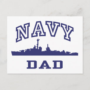 Carte Postale Papa de marine