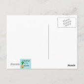 Carte postale Papa du journal vintage (Dos)