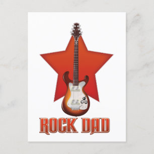 Carte Postale Papa du Rock