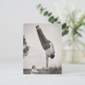 Carte Postale Papa équilibré (Debout devant)