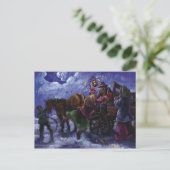 Carte Postale Papa est à la maison (Debout devant)