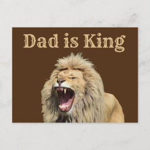Carte Postale Papa est la fête du Roi Père