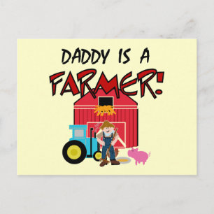 Carte Postale Papa est un paysan t-shirts et cadeaux