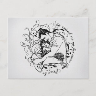 Carte Postale Papa et fille