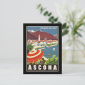 Carte Postale Papa ganze Jaar ouvert Ascona (Debout devant)