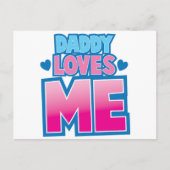 Carte Postale Papa M'aime ! (Devant)