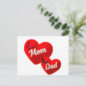 Carte Postale Papa-maman  (Debout devant)