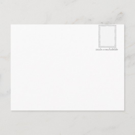 Carte Postale Papa Mouse Lecture Journal (Dos)