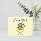 Carte Postale Papa of Twins Boy and Girl Tshirts and Gifts (Debout devant)