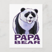 Carte Postale Papa Panda Bear (Devant)