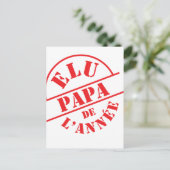 Carte Postale Papa / Papa / Papa / Vati / Pappa (Debout devant)