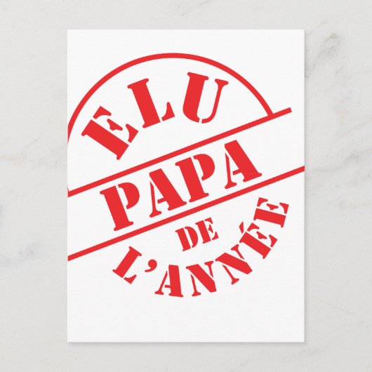 Carte Postale Papa / Papa / Papa / Vati / Pappa (Devant)