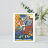 Carte Postale Papa, Qu'As-Tu Fait Dans Les Écoguerres ? (Debout devant)