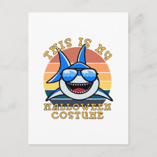 Carte Postale Papa Requin Soleil Couchant Drôle Épouvantable