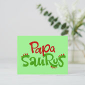 Carte Postale Papa Saurus Graphic (Debout devant)