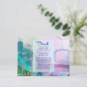 Carte Postale Papa, tu as été à mes côtés - Sympathie (Debout devant)