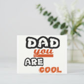 Carte Postale Papa, Tu Es Cool (Debout devant)