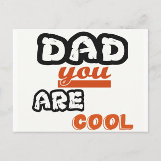 Carte Postale Papa, Tu Es Cool