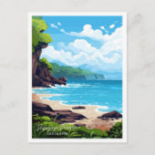 Carte Postale Papagayo Peninsula Costa Rica Illustration de voya (Devant)