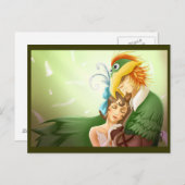 Carte Postale Papageno Papagena (Devant / Derrière)