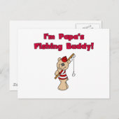 Carte Postale Papa's Fishing Buddy Tshirts and Gifts (Devant / Derrière)