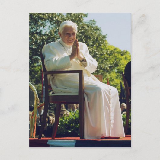 Carte Postale Pape allemand Benoît (Devant)