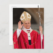 Carte Postale Pape Leo XIV Pentecôte dimanche 2025 (Devant / Derrière)